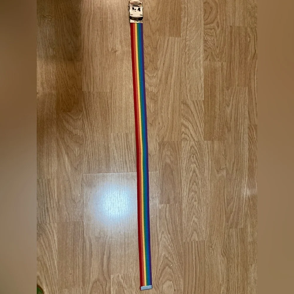 Kids Rainbow Belt - G Buckle
